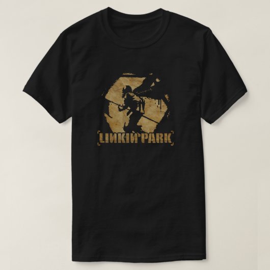 Linkin Park Soldier Paper Texture T-shirt (Design voorkant)
