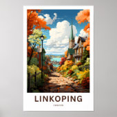 Linkoping Zweden Reisprint Poster (Voorkant)