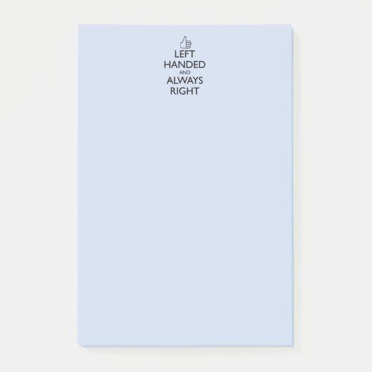 LINKS BEHANDELD EN ALTIJD JUISTE POST-IT-OPMERKING POST-IT® NOTES (Voorkant)