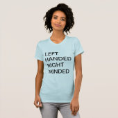 LINKS BEHANDELD SHIRT MET RECHT GEWICHT (Voorkant volledig)