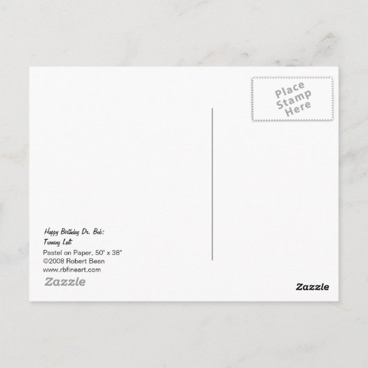 Links Briefkaart draaien (Achterkant)