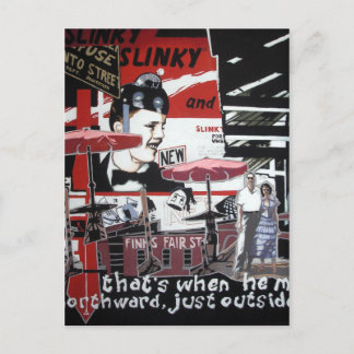 Links Briefkaart draaien