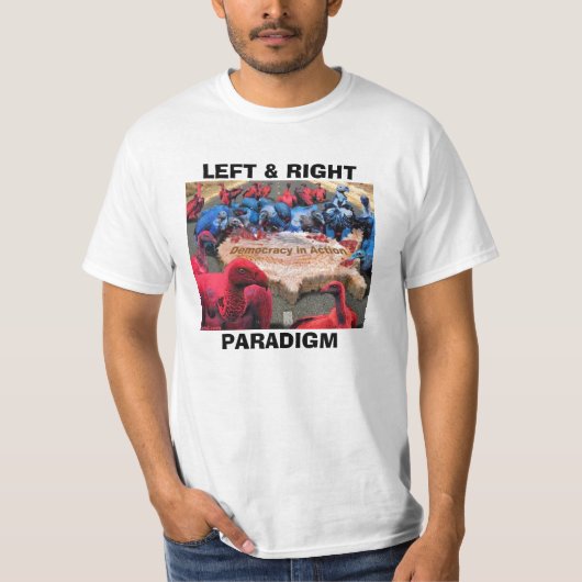 LINKS EN RECHT, PARADIGM T-SHIRT (Voorkant)