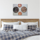 Links en rechts canvas afdruk (Insitu (Slaapkamer))