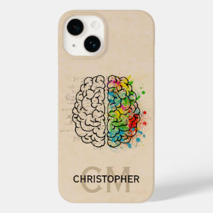 Links en Rechts Menselijk Brein Personaliseren Case-Mate iPhone 14 Hoesje