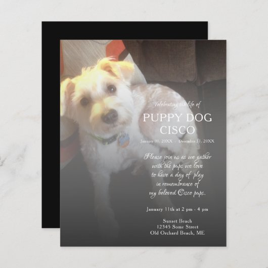 links foto-memorial (Voorkant / Achterkant)