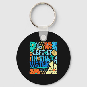 Links Het In Het Water Vintage Boho Gedoopt Christ Sleutelhanger