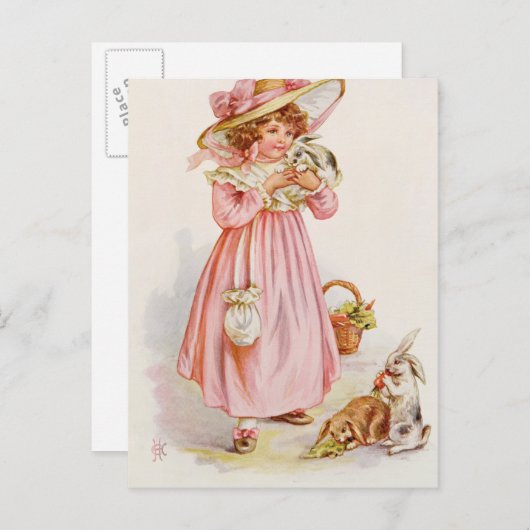 Links in Charge, 1920 Briefkaart (Voorkant / Achterkant)