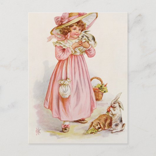 Links in Charge, 1920 Briefkaart (Voorkant)