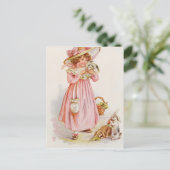 Links in Charge, 1920 Briefkaart (Staand voorkant)