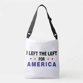 Links naar Amerika Crossbody Tas