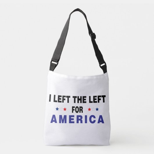 Links naar Amerika Crossbody Tas (Voorkant)