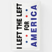 Links naar Amerika Spandoek (Verticaal)