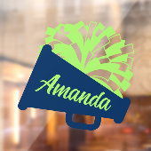 Links naar Cheerleading Achtervenster Cling Raamsticker (Vel 2)