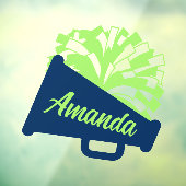 Links naar Cheerleading Achtervenster Cling Raamsticker (Vel 3)