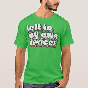 Links naar mijn eigen apparaten 80s Synthpop Fan D T-shirt