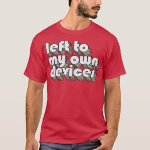 Links naar mijn eigen apparaten 80s Synthpop Fan D T-shirt