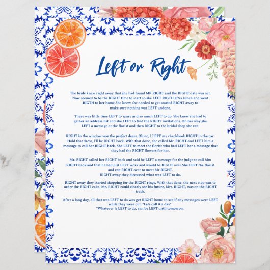 Links of rechts Dat is een meer vrijgezellenfeest  (Voorkant / Achterkant)