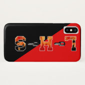 Links, ontwerp op school Case-Mate iPhone case (Achterkant (horizontaal))