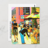 Links op Santa Monica - Briefkaart (Voorkant / Achterkant)