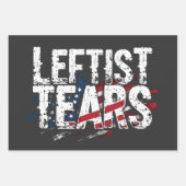 Links tranen Liberaal Democraten Kamal Harris Inpakpapier Vel (Voorkant)