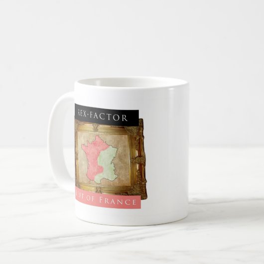 Links van Frankrijk, gewone Mok (Voorkant links)