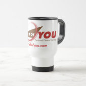 Links van You Travel Mug - Gepersonaliseerd Reisbeker (Voorkant rechts)