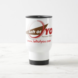 Links van You Travel Mug - Gepersonaliseerd Reisbeker