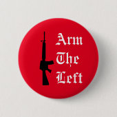 Linksarm Ronde Button 5,7 Cm (Voorkant)