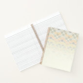 Linksbenige Boho zachte mediterrane spiraal Notitieboek (Binnen)