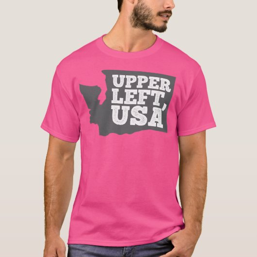 Linksboven T-shirt (Voorkant)