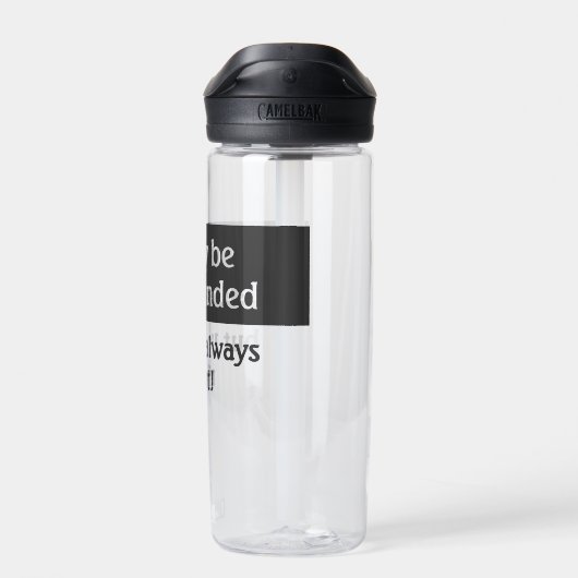 linkse mensen CamelBak Waterfles (Achterkant)