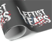 Linkse Tranen Liberale Democraten Kamal Harris Cadeaupapier (Rol Hoek)