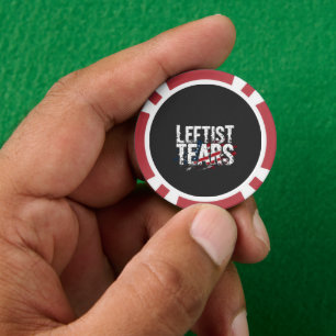 Linkse Tranen Liberale Democraten Kamal Harris Poker Chips