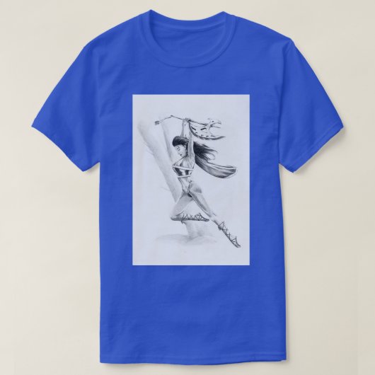 Linksgeknipt T-shirt (Design voorkant)