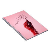 linkshandig ontwerp, een linkshandig bericht notitieboek (Rechterzijde)