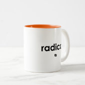 Linkshandig Radicaal Definitie Mok (Voorkant rechts)