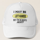 linkshandig trucker pet (Voorkant)