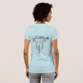 Linkshandige Boheemse Droomvanger T-Shirt (Achterkant volledig)