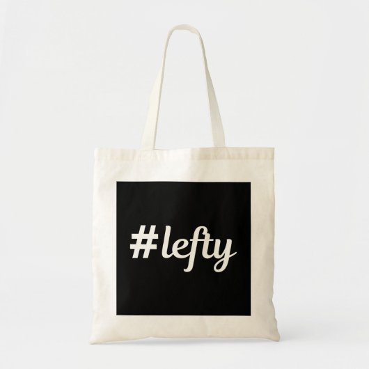 # Linkshandige Linkser Tote Bag (Voorkant)