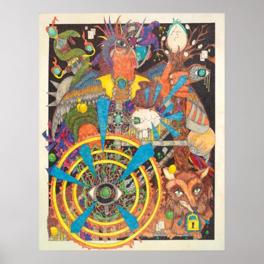 linkshandige Magie - Ontwaken van de Innocent Fool Poster (Voorkant)