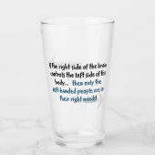 linkshandige mensen glas (Voorkant)
