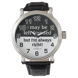 linkshandige mensen horloge