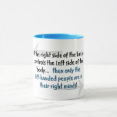 linkshandige mensen mok (Midden)