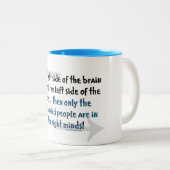 linkshandige mensen mok (Voorkant rechts)