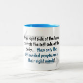 linkshandige mensen mok (Center)