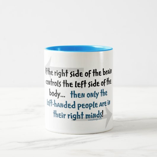 linkshandige mensen mok (Center)