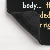 linkshandige mensen muismat (Hoek)