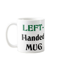 Linkshandige mok / Rechtshandige mok