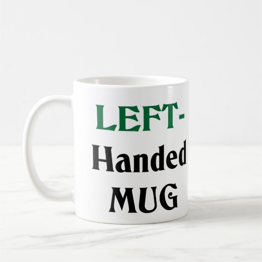 Linkshandige mok / Rechtshandige mok (Links)